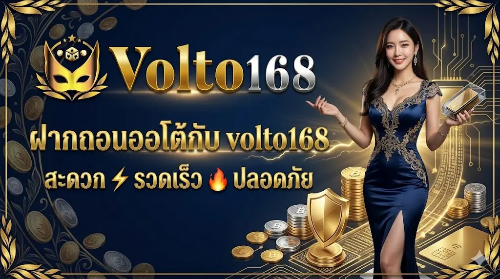 ฝากถอนออโต้กับ volto168 สะดวก รวดเร็ว ปลอดภัย